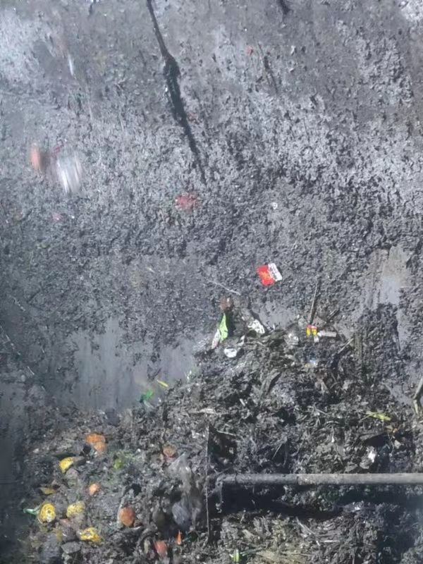郓城污水池清理
